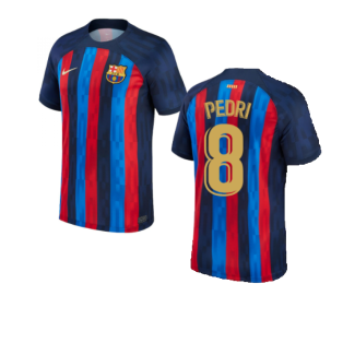 2022-2023 Barcelona Home Shirt (Ladies) (PEDRI 8)