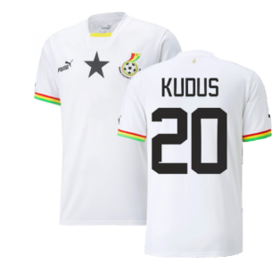 2022-2023 Ghana Home Shirt (KUDUS 20)