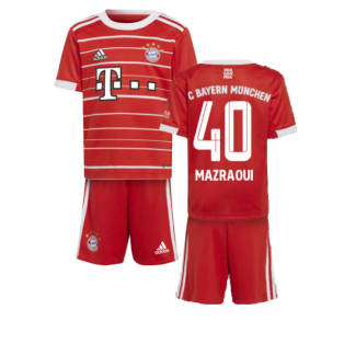 2022-2023 Bayern Munich Home Mini Kit (MAZRAOUI 40)