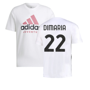 2022-2023 Juventus DNA Graphic Tee (White) (DI MARIA 22)