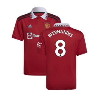 2022-2023 Man Utd Home Shirt (Kids) (B FERNANDES 8)