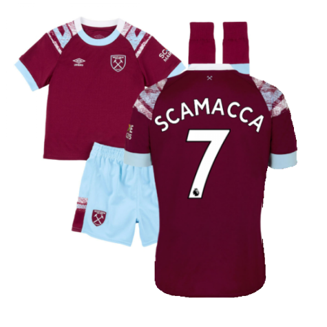 2022-2023 West Ham Home Infant Kit (SCAMACCA 7)
