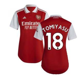 2022-2023 Arsenal Home Shirt (Ladies) (TOMIYASU 18)