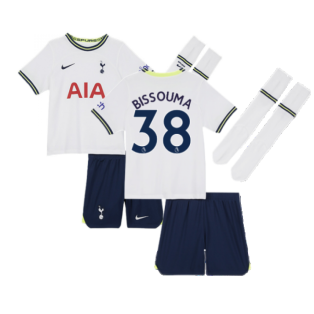 2022-2023 Tottenham Little Boys Home Mini Kit (BISSOUMA 38)