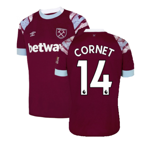 2022-2023 West Ham Home Shirt (CORNET 14)