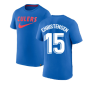 2022-2023 Barcelona Swoosh Club Tee (Blue) (CHRISTENSEN 15)