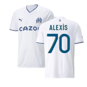 2022-2023 Marseille Home Shirt (ALEXIS 70)