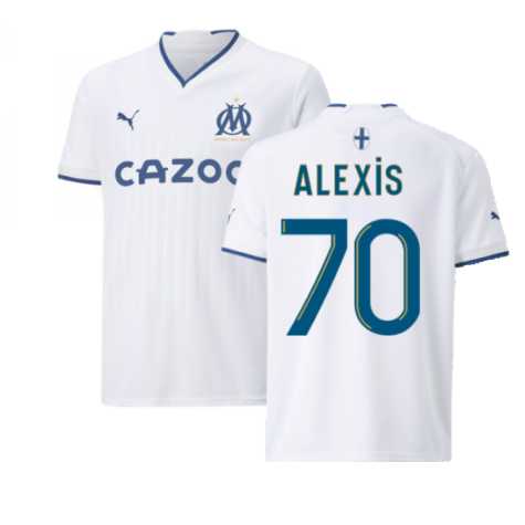 2022-2023 Marseille Home Shirt (Kids) (ALEXIS 70)