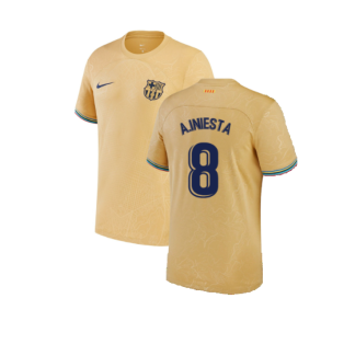 2022-2023 Barcelona Away Shirt (Kids) (A.INIESTA 8)