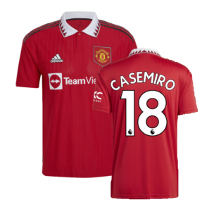 2022-2023 Man Utd Home Shirt (CASEMIRO 18)
