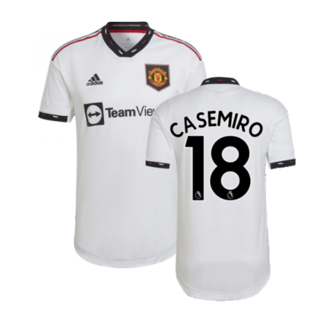 2022-2023 Man Utd Authentic Away Shirt (CASEMIRO 18)