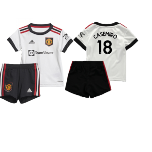2022-2023 Man Utd Away Baby Kit (CASEMIRO 18)