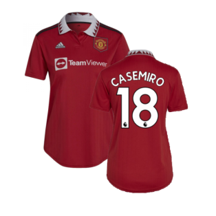 2022-2023 Man Utd Home Shirt (Ladies) (CASEMIRO 18)