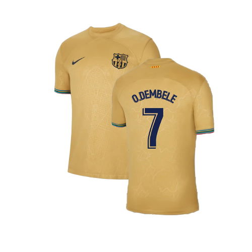 2022-2023 Barcelona Away Shirt (O.DEMBELE 7) 2022-2023 Barcelona Away Shirt (O.DEMBELE 7)