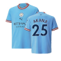 2022-2023 Man City Home Shirt (Kids) (AKANJI 25)
