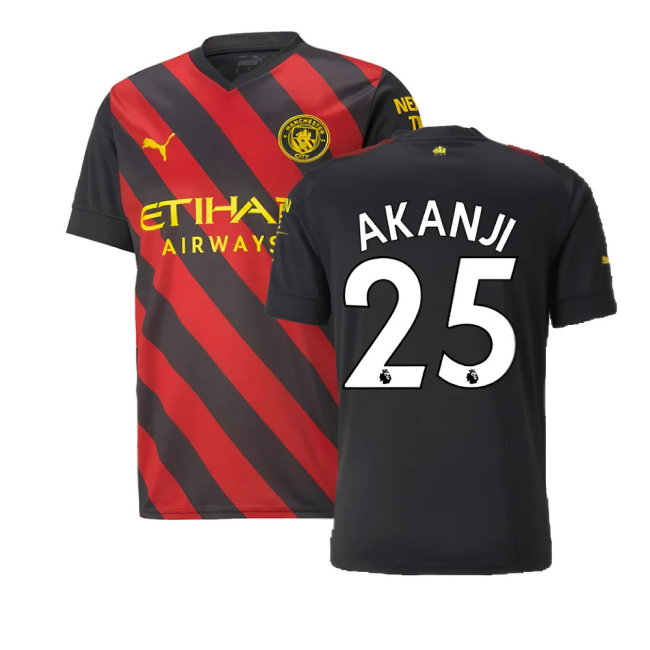 2022-2023 Man City Away Shirt (AKANJI 25)