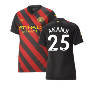 2022-2023 Man City Away Shirt (Ladies) (AKANJI 25)