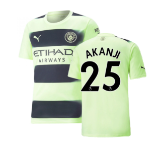 2022-2023 Man City Third Shirt (AKANJI 25)