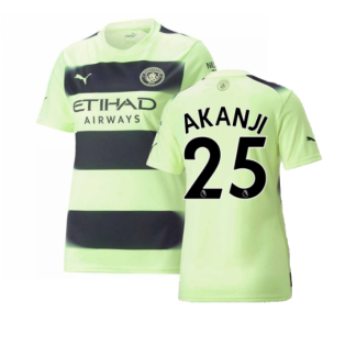 2022-2023 Man City Third Shirt (Ladies) (AKANJI 25)