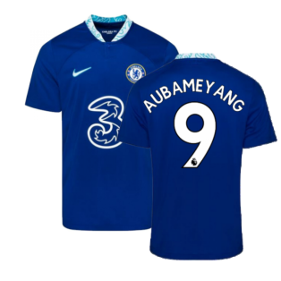 2022-2023 Chelsea Home Shirt (AUBAMEYANG 9)