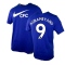 2022-2023 Chelsea Swoosh Tee (Blue) (AUBAMEYANG 9)