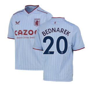 2022-2023 Aston Villa Away Shirt (Kids) (BEDNAREK 20)