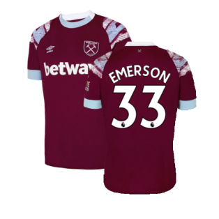 2022-2023 West Ham Home Shirt (EMERSON 33)