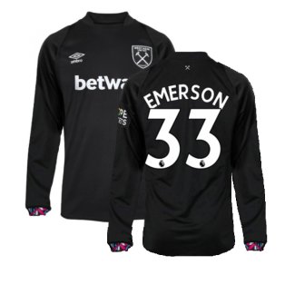 2022-2023 West Ham Long Sleeve Away Shirt (EMERSON 33)