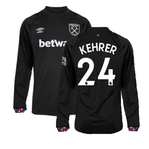 2022-2023 West Ham Long Sleeve Away Shirt (KEHRER 24)