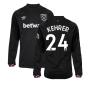 2022-2023 West Ham Long Sleeve Away Shirt (KEHRER 24)