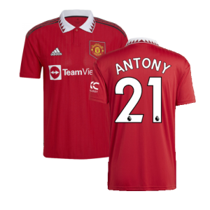 2022-2023 Man Utd Home Shirt (ANTONY 21)