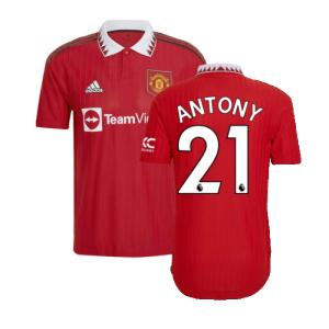 2022-2023 Man Utd Authentic Home Shirt (ANTONY 21)