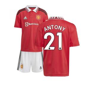 2022-2023 Man Utd Home Mini Kit (ANTONY 21)