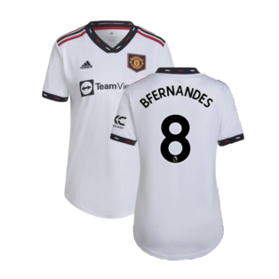 2022-2023 Man Utd Away Shirt (Ladies) (B FERNANDES 8)
