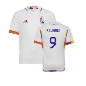 2022-2023 Belgium Away Shirt (Kids) (R LUKAKU 9)