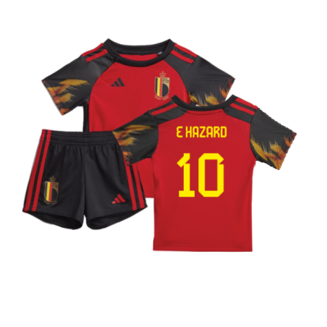 2022-2023 Belgium Home Baby Kit (E HAZARD 10)