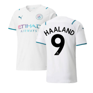 2021-2022 Man City Away Shirt (HAALAND 9)