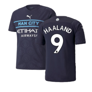 2021-2022 Man City Third Shirt (HAALAND 9)