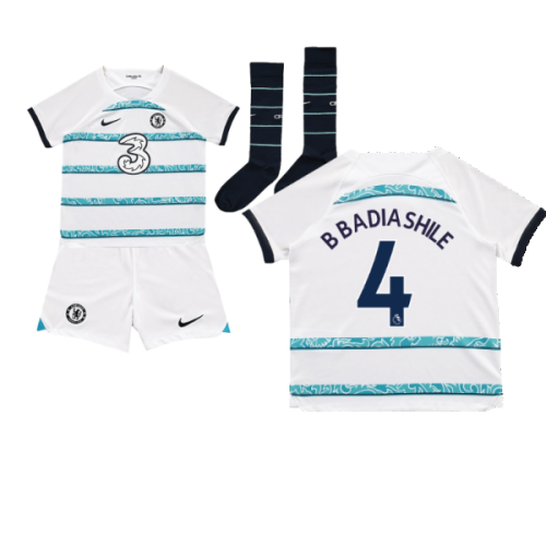 2022-2023 Chelsea Away Mini Kit (B. Badiashile 4)