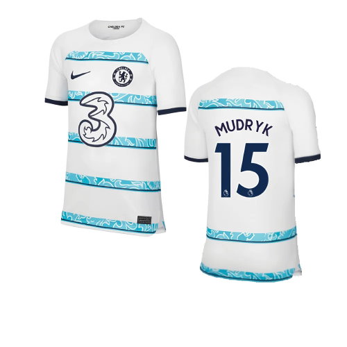 2022-2023 Chelsea Away Shirt (Kids) (Mudryk 15)