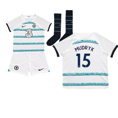 2022-2023 Chelsea Away Mini Kit (Mudryk 15)