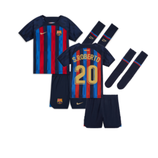 2022-2023 Barcelona Vapor Away Shirt (S.ROBERTO 20)