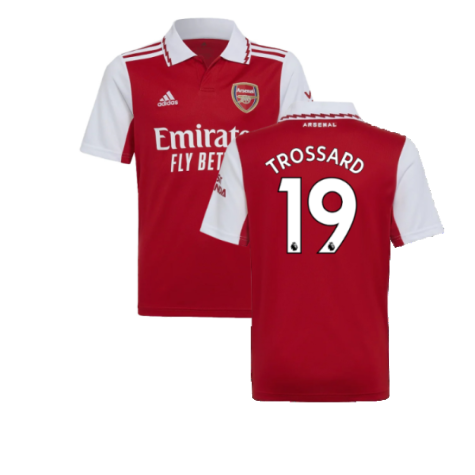 2022-2023 Arsenal Home Shirt (Kids) (Trossard 19)