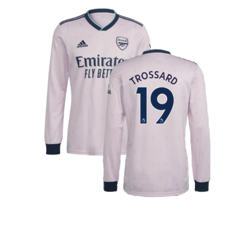 2022-2023 Arsenal Long Sleeve Third Shirt (Trossard 19)
