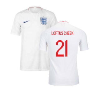 2018-2019 England Authentic Home Shirt (Loftus Cheek 21)