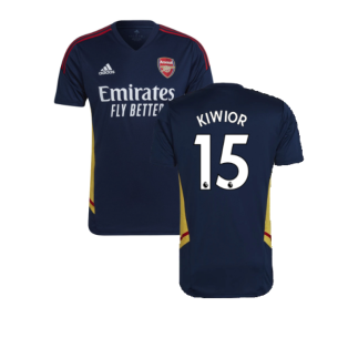 2022-2023 Arsenal Training Shirt (Navy) (Kiwior 15)