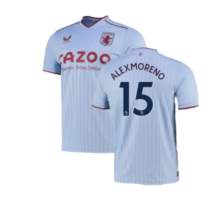 2022-2023 Aston Villa Away Shirt (Alex Moreno 15)