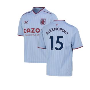 2022-2023 Aston Villa Away Shirt (Kids) (Alex Moreno 15)