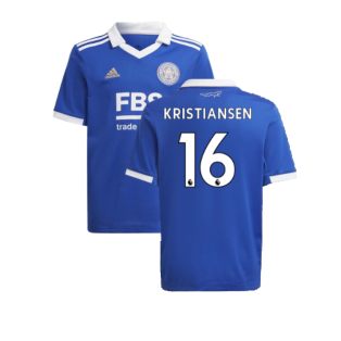 2022-2023 Leicester City Home Shirt (Kids) (Kristiansen 16)