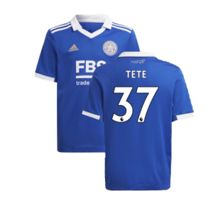 2022-2023 Leicester City Home Shirt (Kids) (Tete 37)